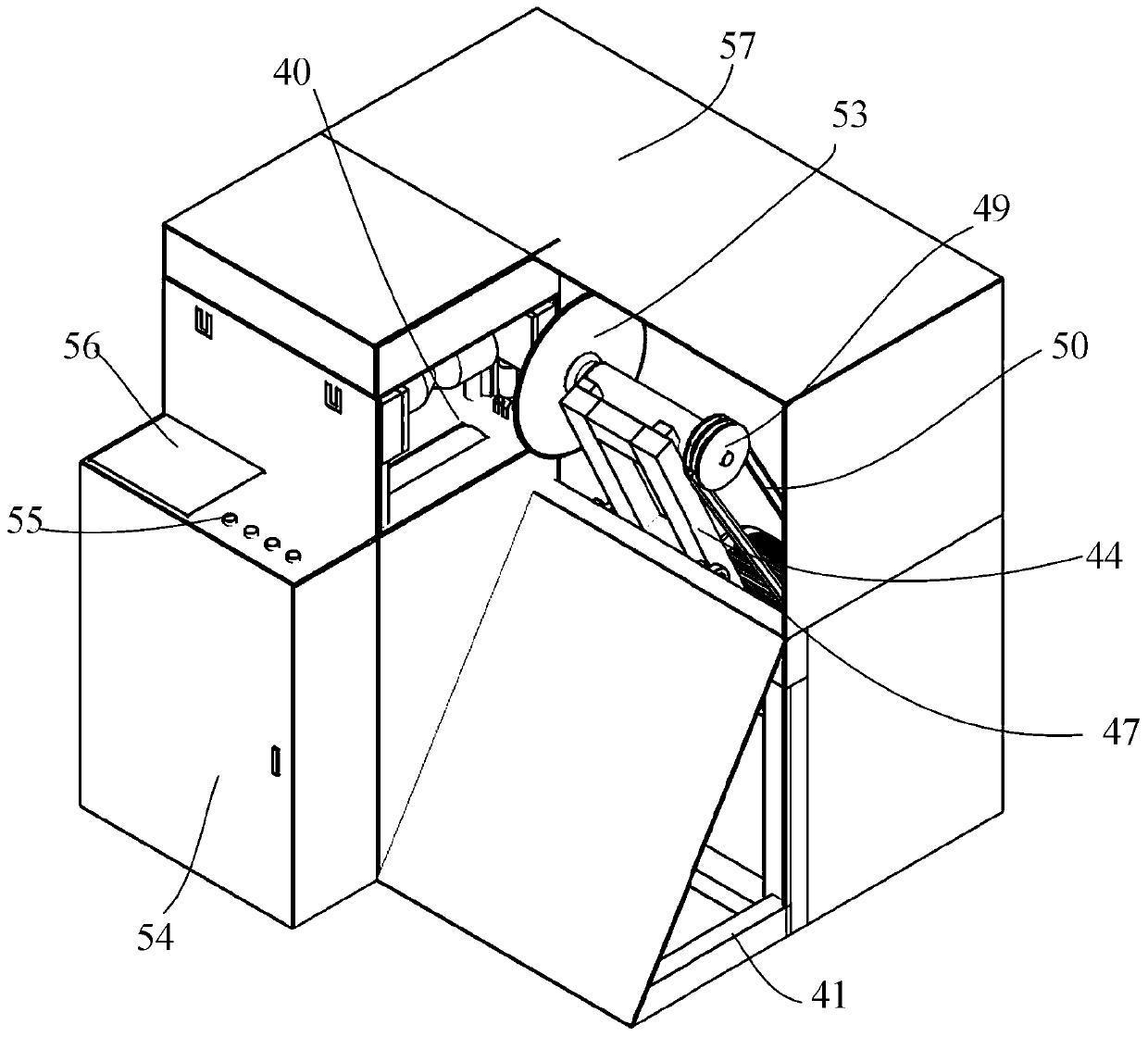 Numerical control cut-off machine