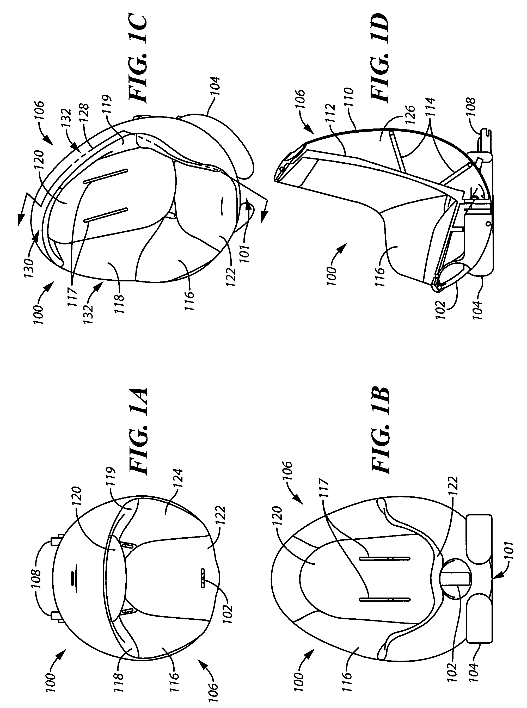 Child seating system and method