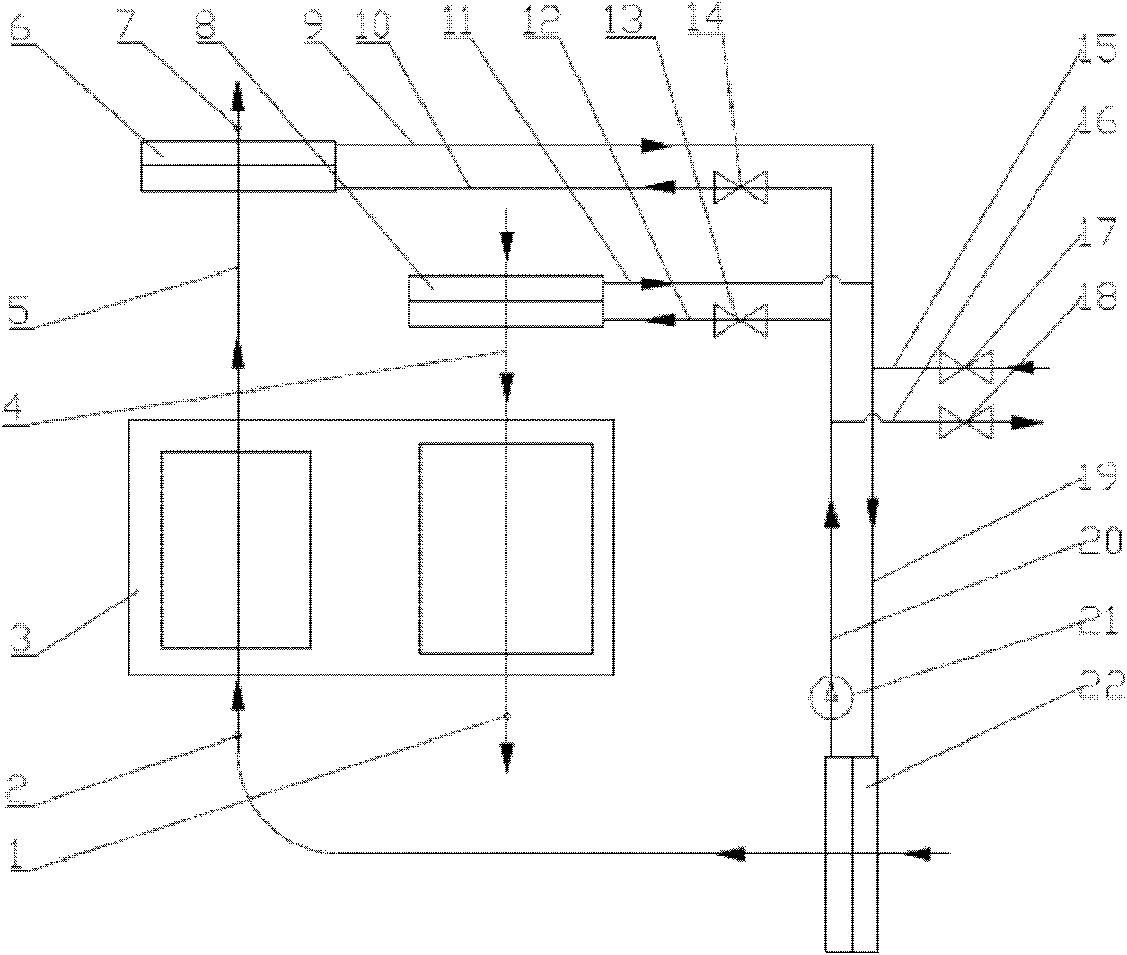 Regenerative controlled phase-change air pre-heating system and pre-heating method