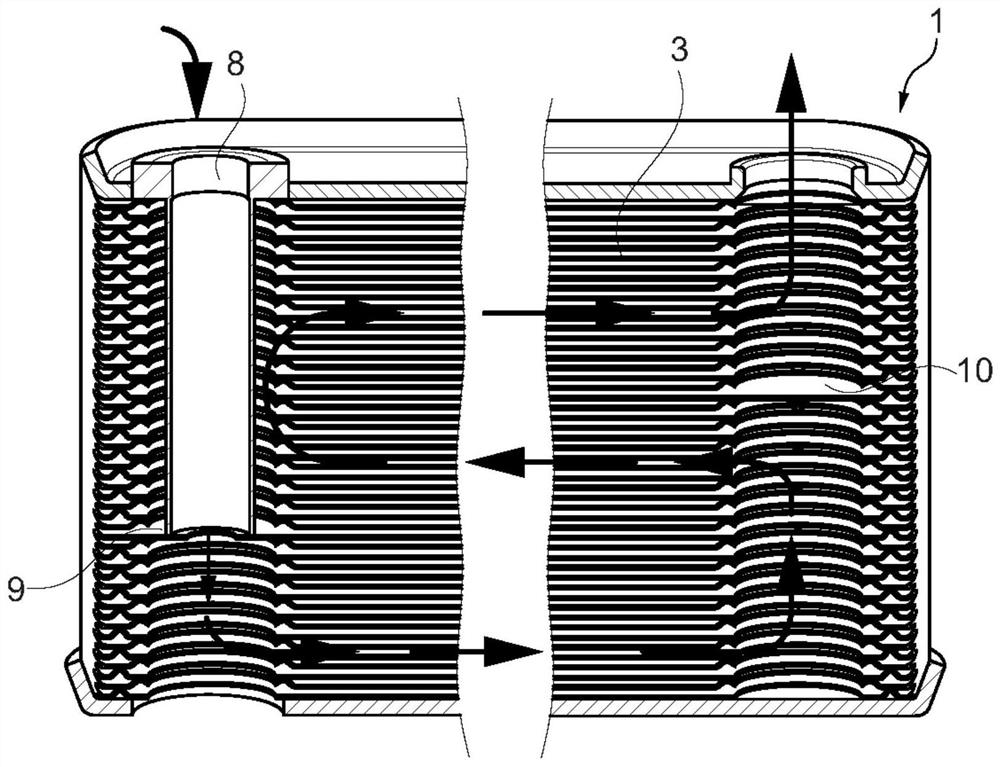 Stacked plate heat exchanger