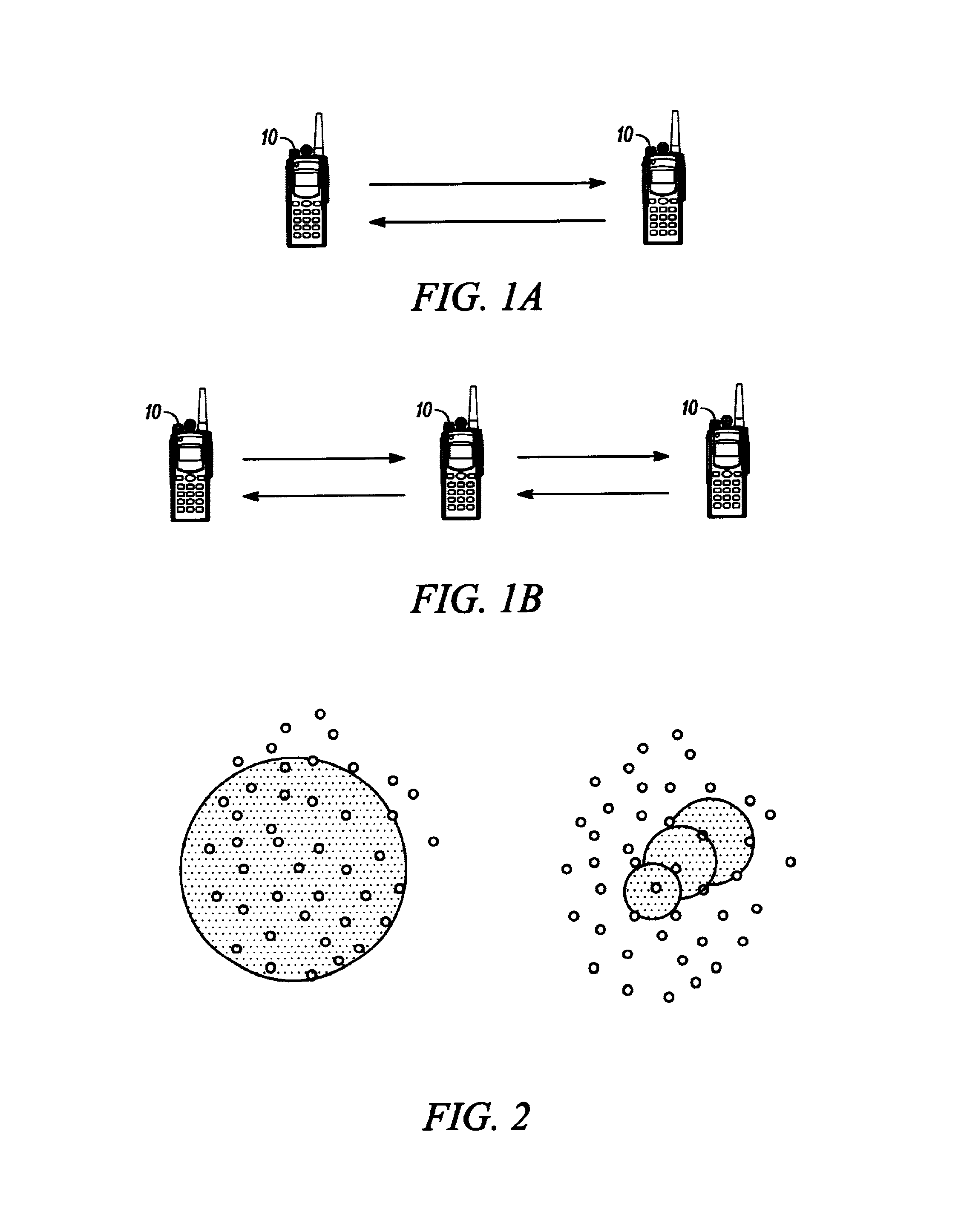 Prioritized-routing for an ad-hoc, peer-to-peer, mobile radio access system based on battery-power levels and type of service