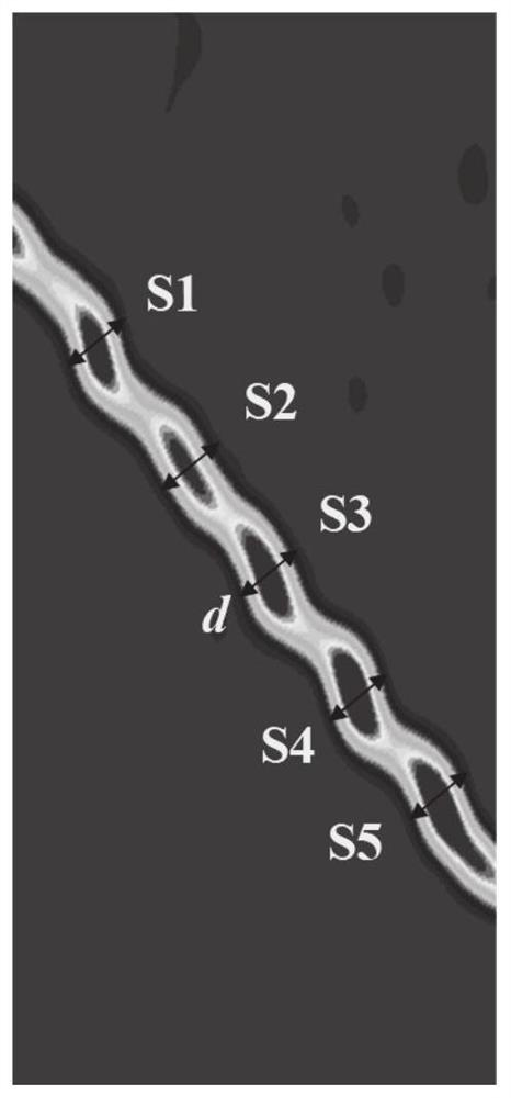 Method for acquiring dynamic stiffness of rock joint