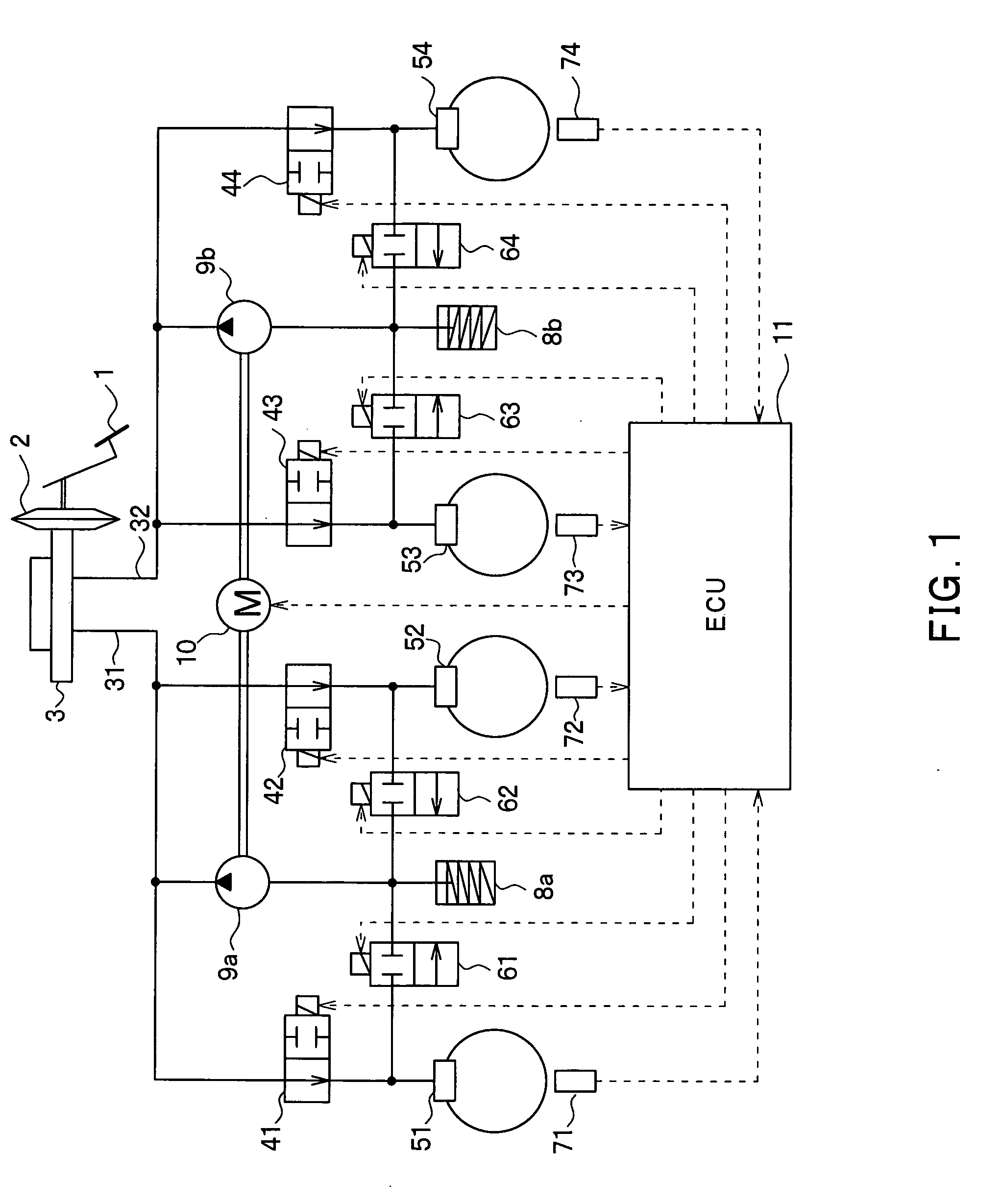 Vehicle slip state determination system and traveling state control system