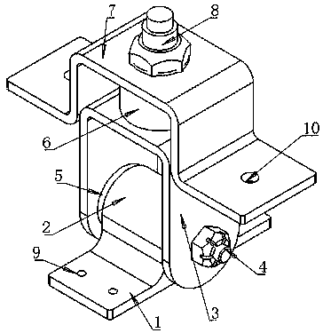 Special adjustable pipe assembly connecting piece