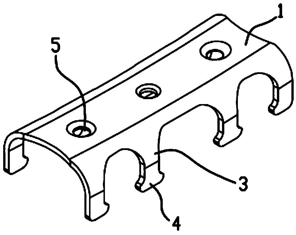 Encircling type metal bone fracture plate