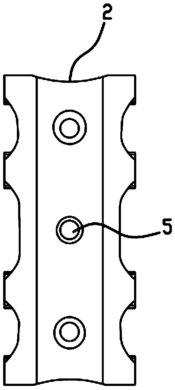 Encircling type metal bone fracture plate