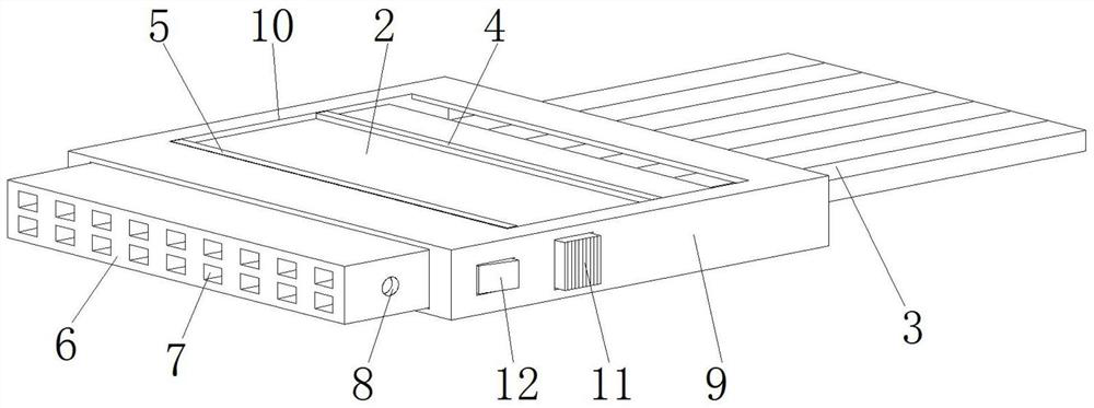 Computer flexible flat cable convenient for interface fixation