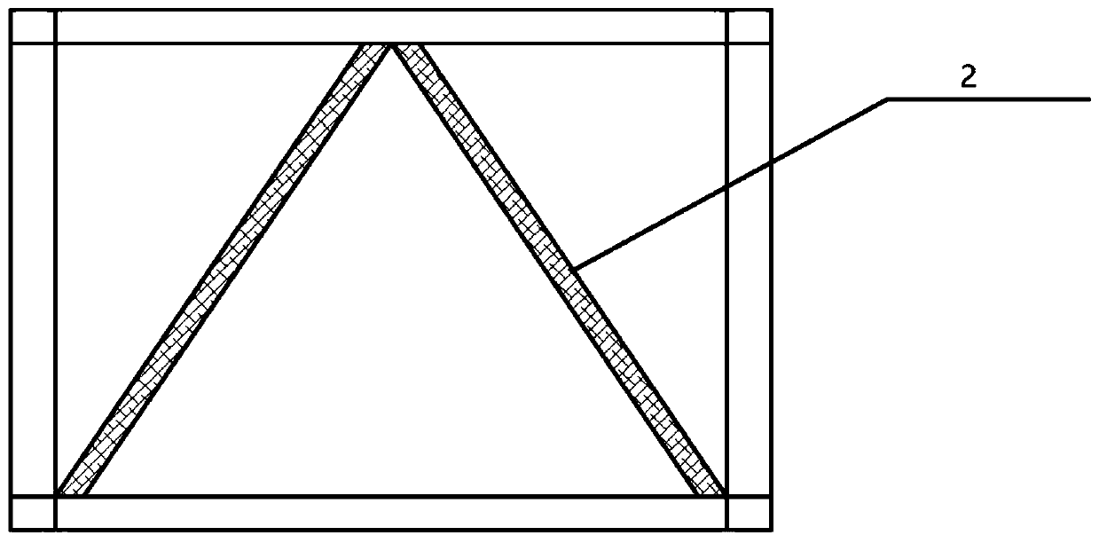 Fabricated RC frame structure for arranging buckling-restrained braces (BRB) based on interlayer stiffness demands