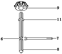 Spline shaft gear selecting bevel gear transmission and bicycle transmission