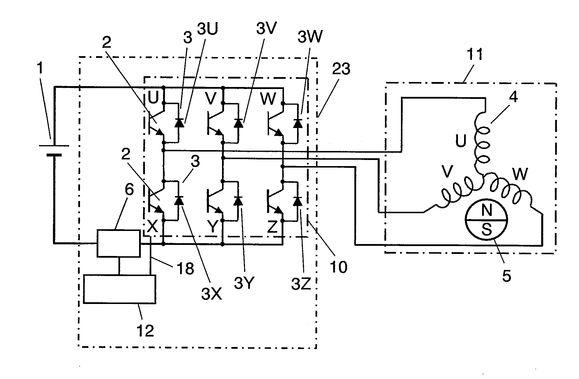 Inverter device