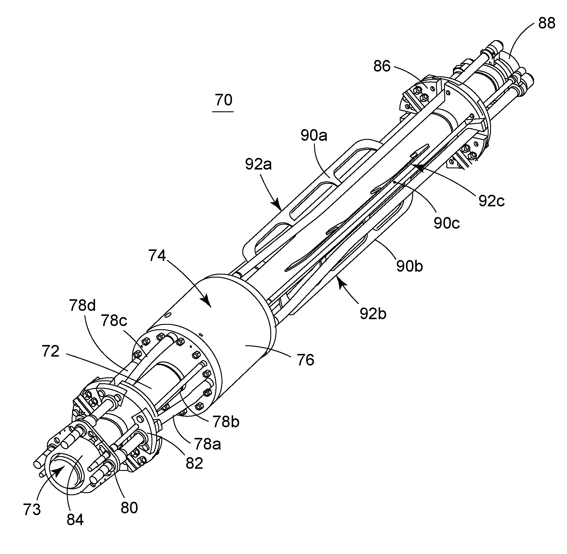 Gas Handler, Riser Assembly, and Method