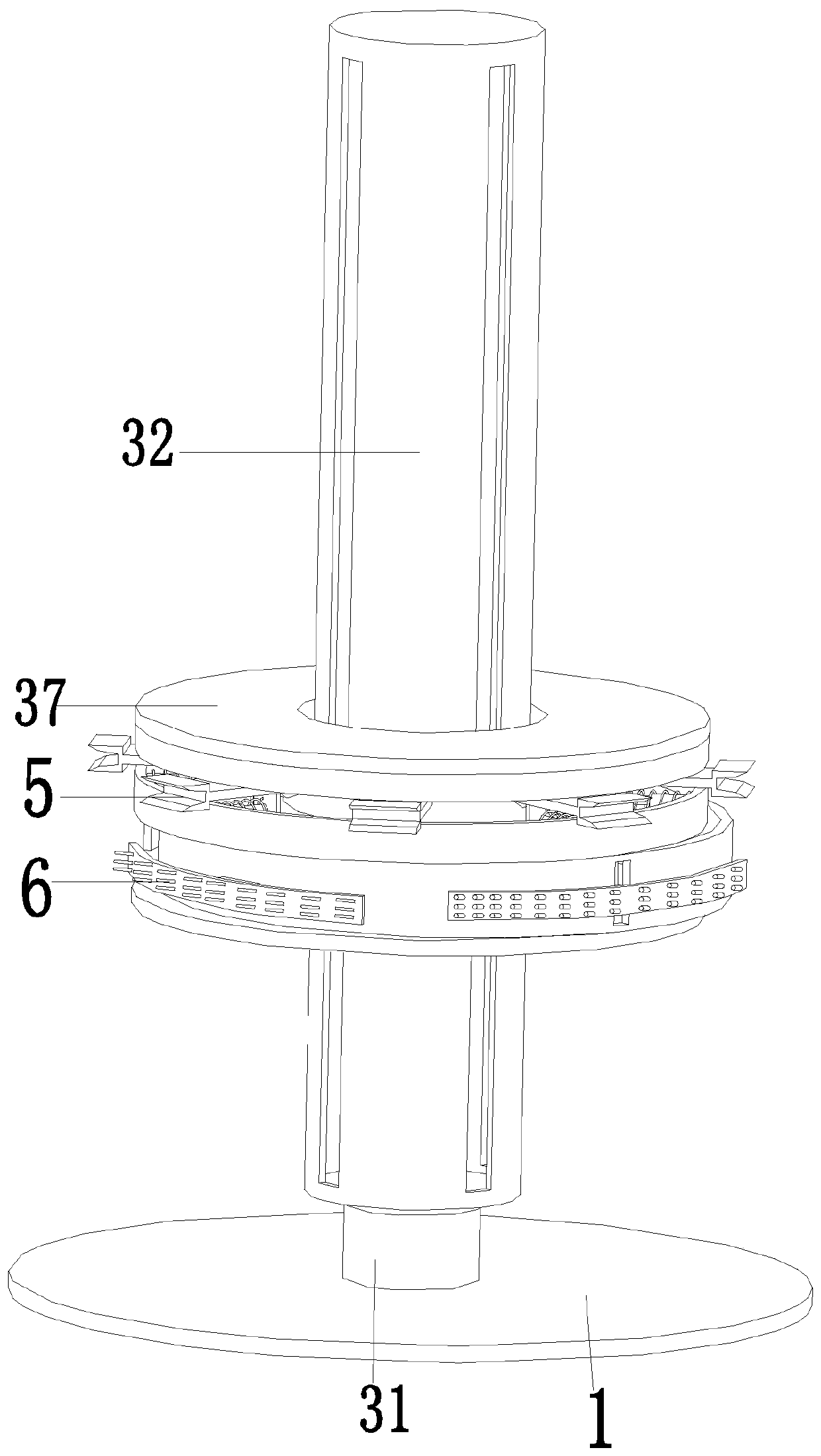 A servo motor rotor intelligent processing system