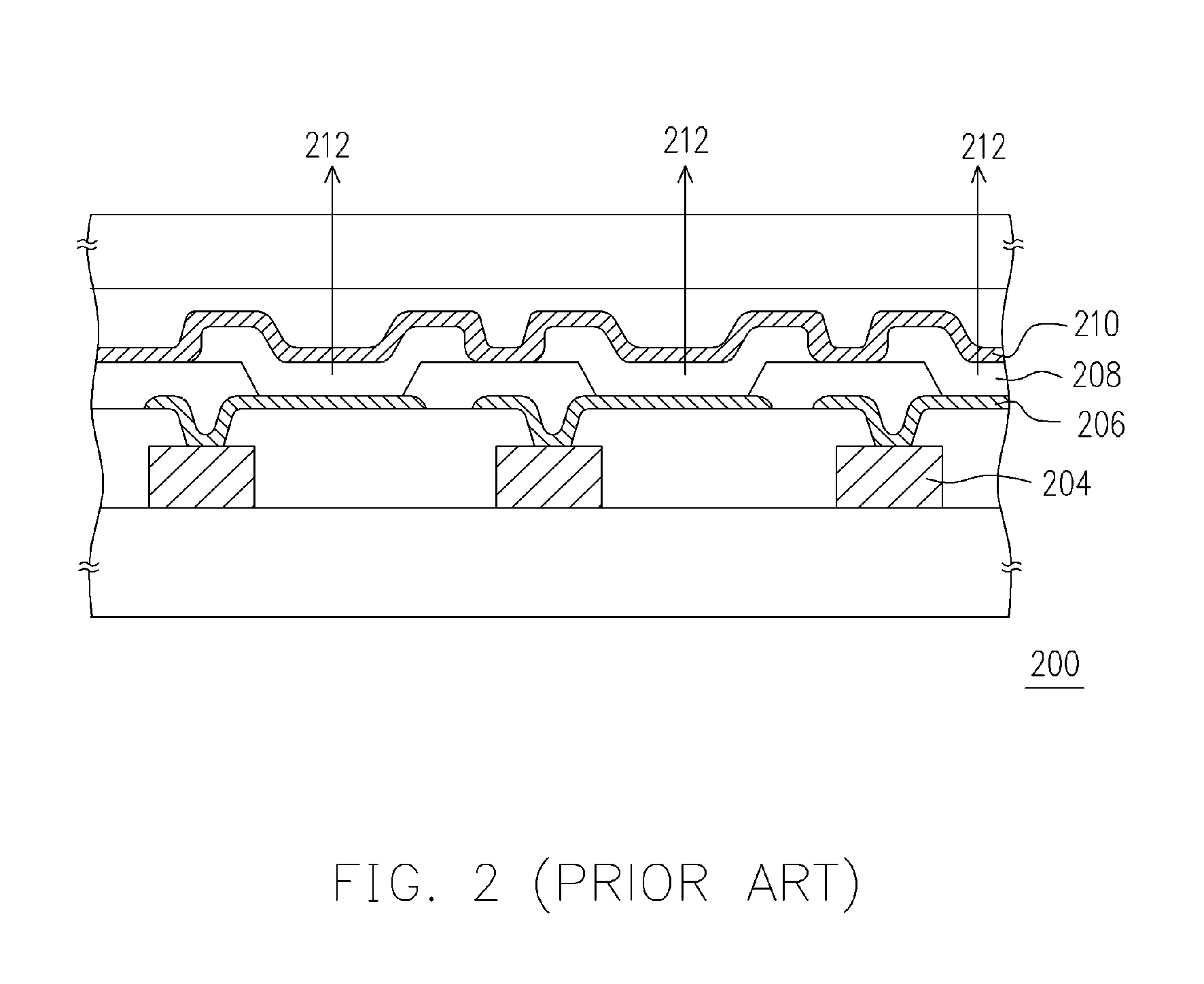 Organic electroluminescent device, pixel structure, array and driving method thereof