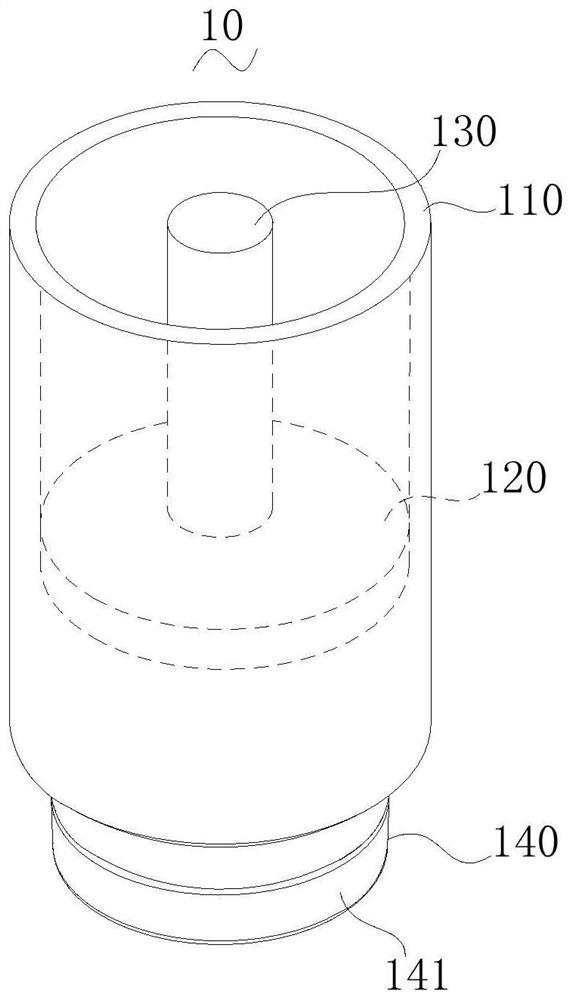 Sample bottle clamping device suitable for manipulator