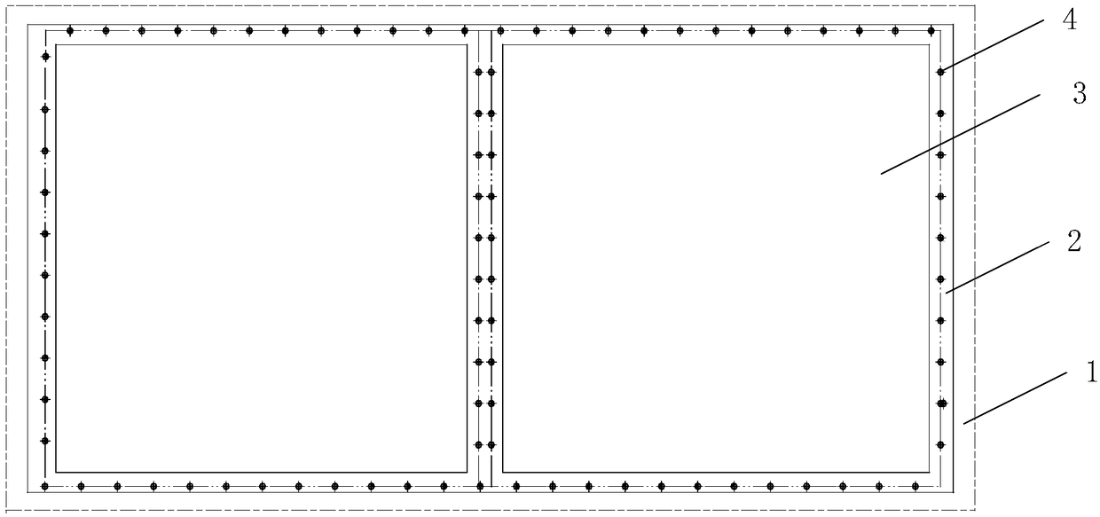 Large viewing angle window of driving cab