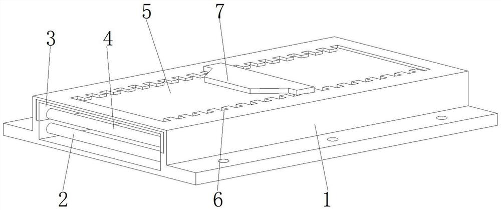 A kind of flexible flat cable for main computer box which is easy to fix