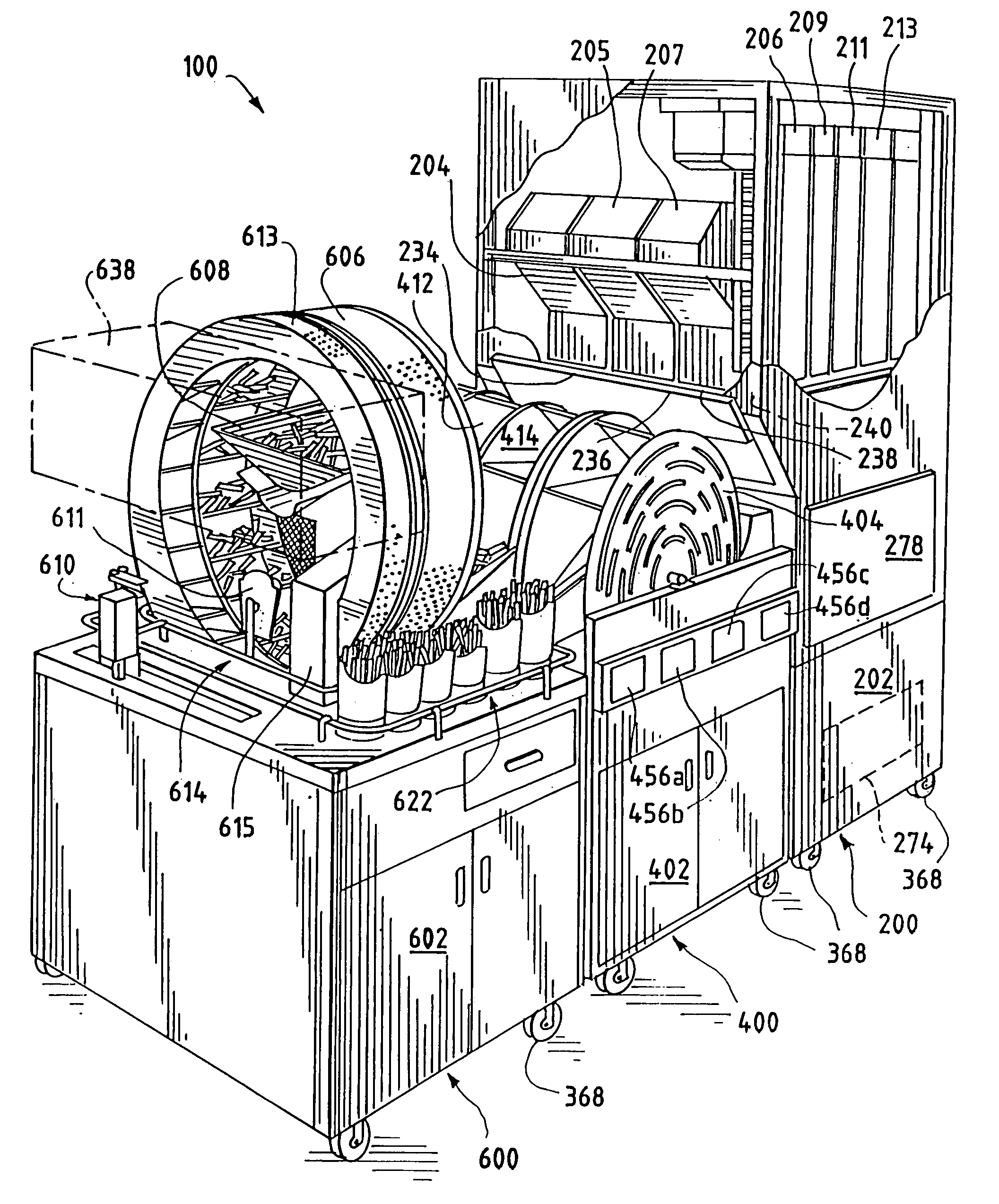 Automated method of packaging food items