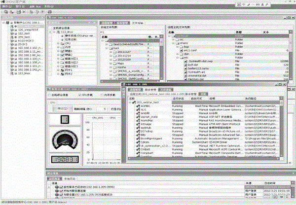 Uniform operation and maintenance method and device for plurality of operating systems of computer