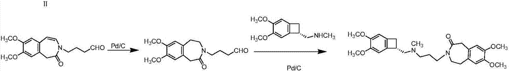 Synthetic method of ivabradine