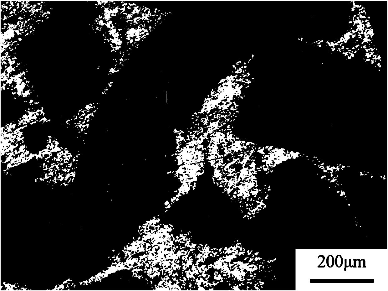 Method for preparing cluster-type aluminum matrix composites from recycled SICP/AL composites