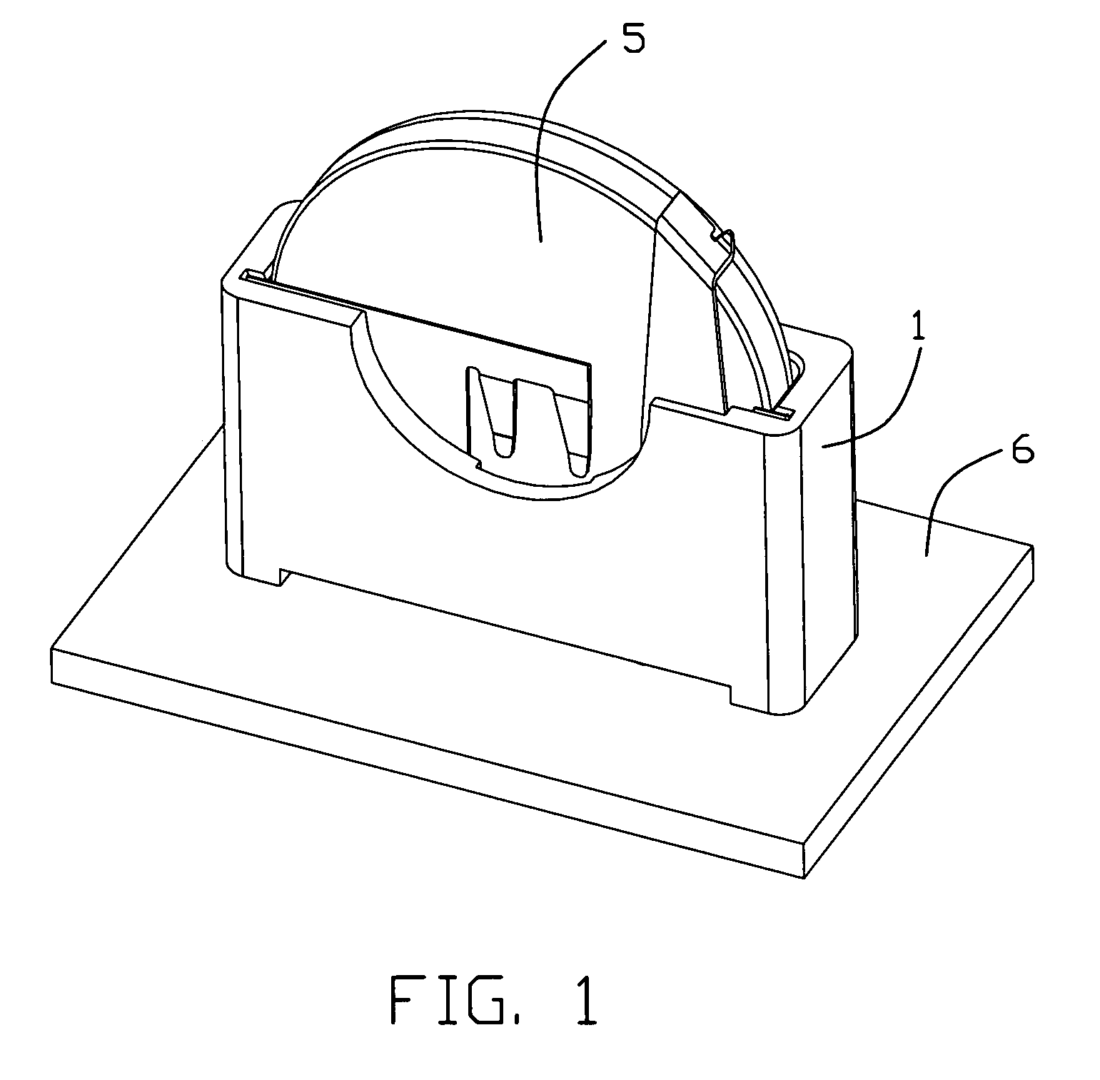 Battery connector having polarized arrangement