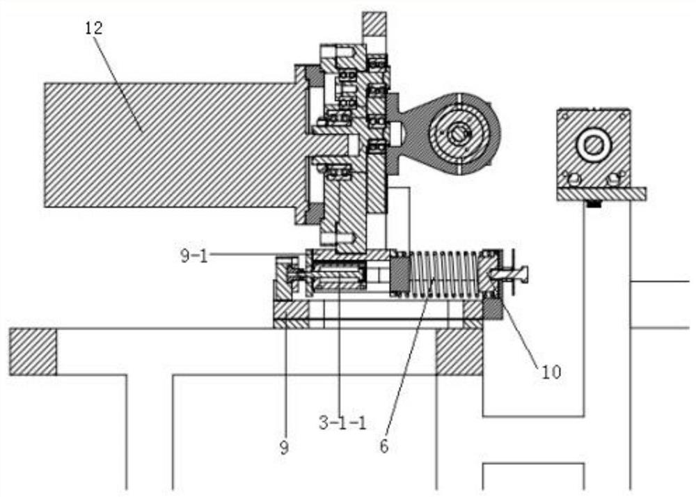 A kind of steel bar end burr grinding mechanism and using method