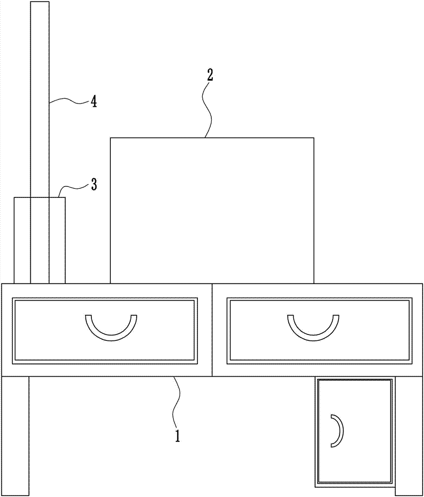 Multifunctionalteaching desk for English teaching