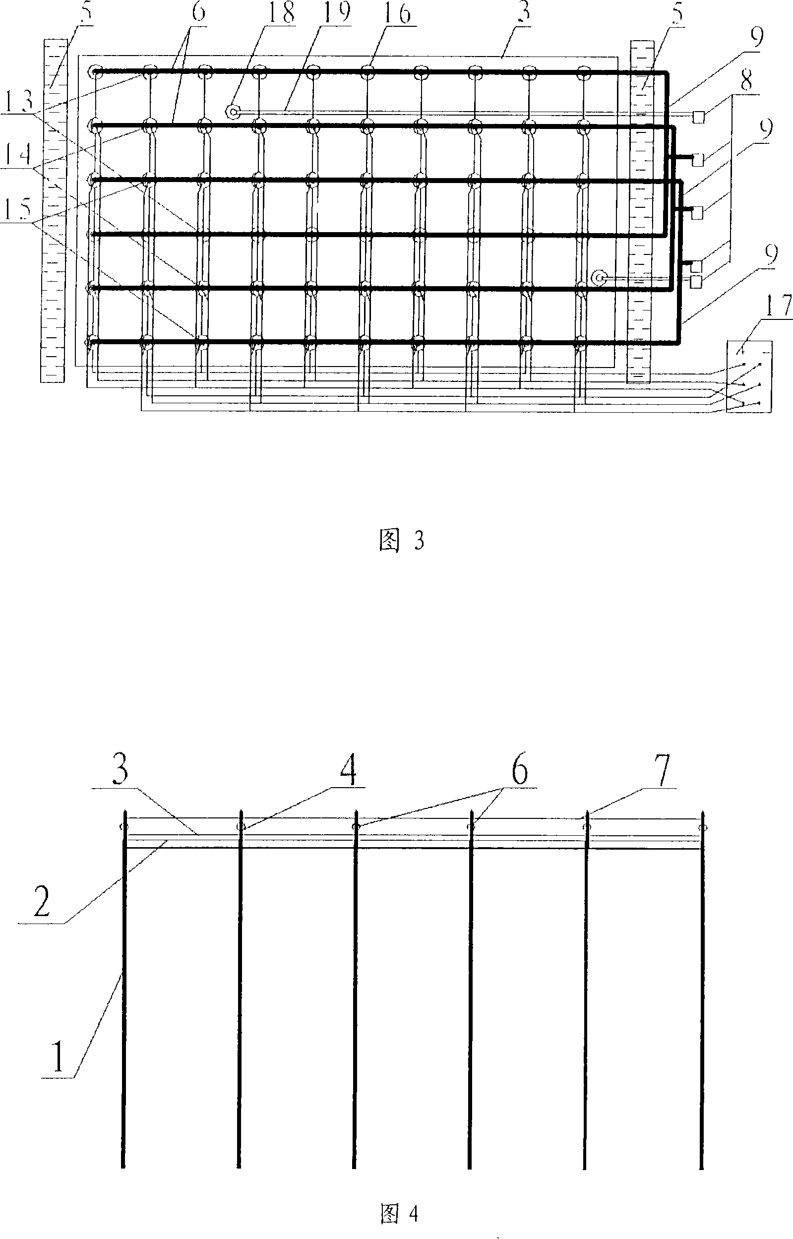 Method of composite electroosmosis, vacuum precipitation and vacuum preload reinforcement foundation and device thereof