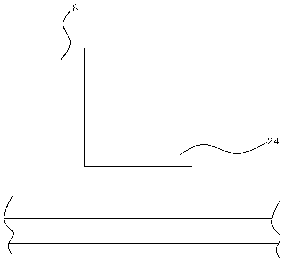 Positioning and locking mechanism for small-caliber steel pipe rotating hanger