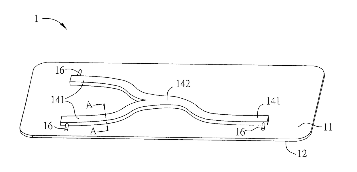 Heat pipe structure