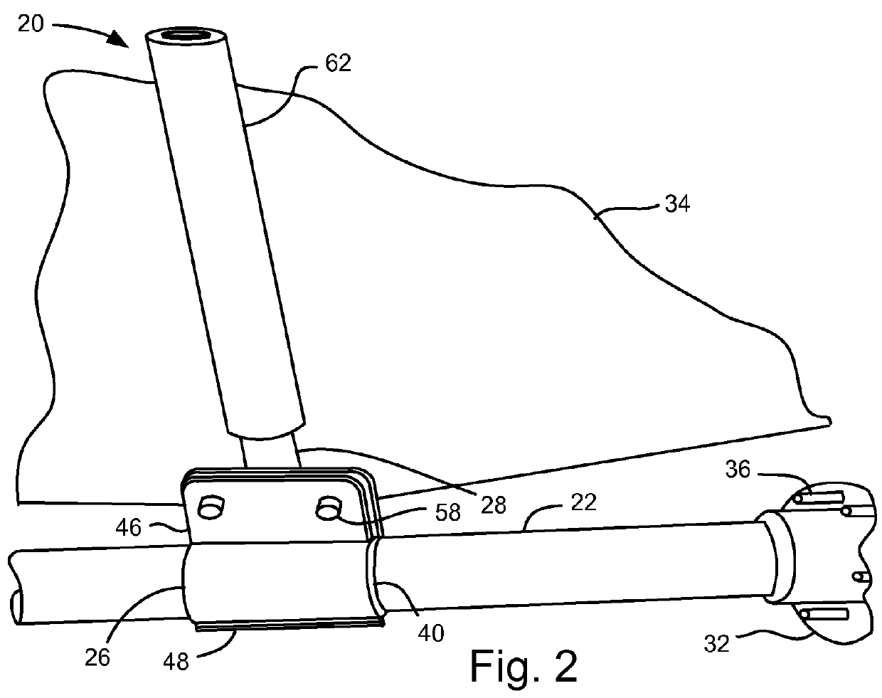 Propshaft holding tool