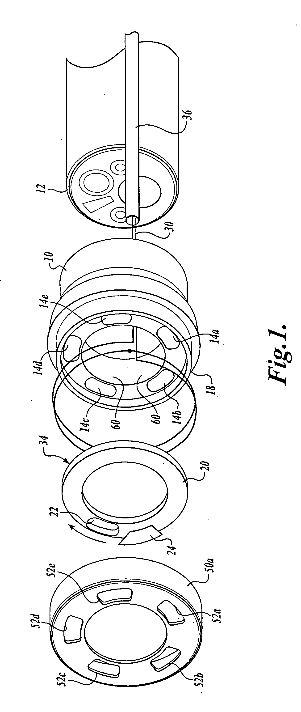 Multiple biopsy device