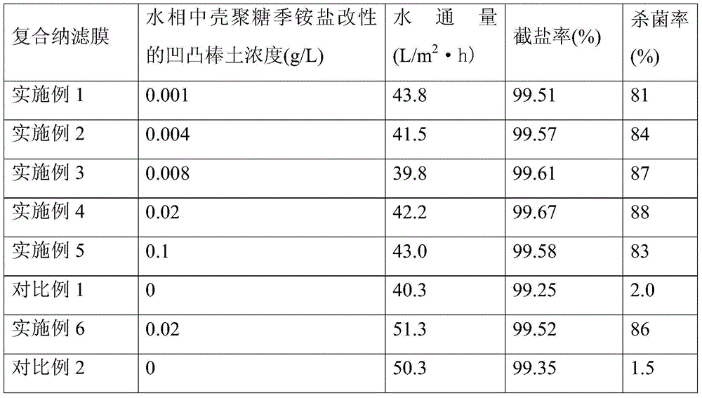 Antibacterial composite nanofiltration membrane with high salt rejection rate and preparation method of antibacterial composite nanofiltration membrane