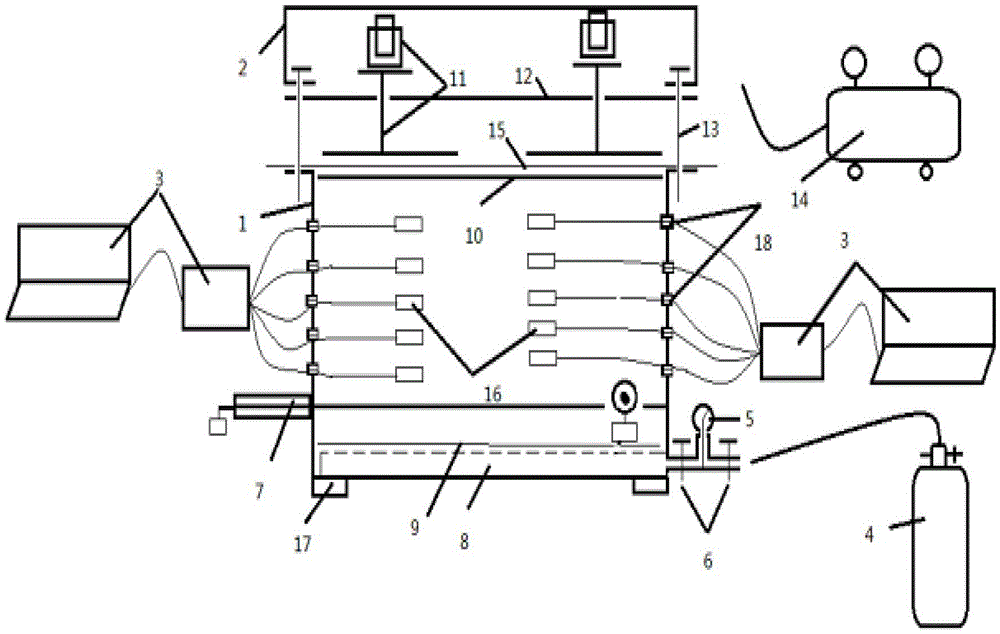 A large-scale coal gas adsorption and desorption simulation test system