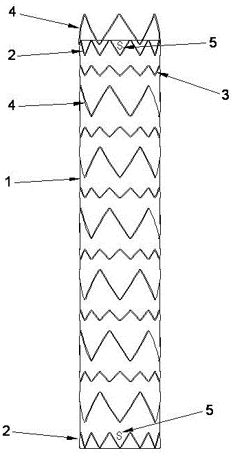 A kind of thoracic aortic stent graft