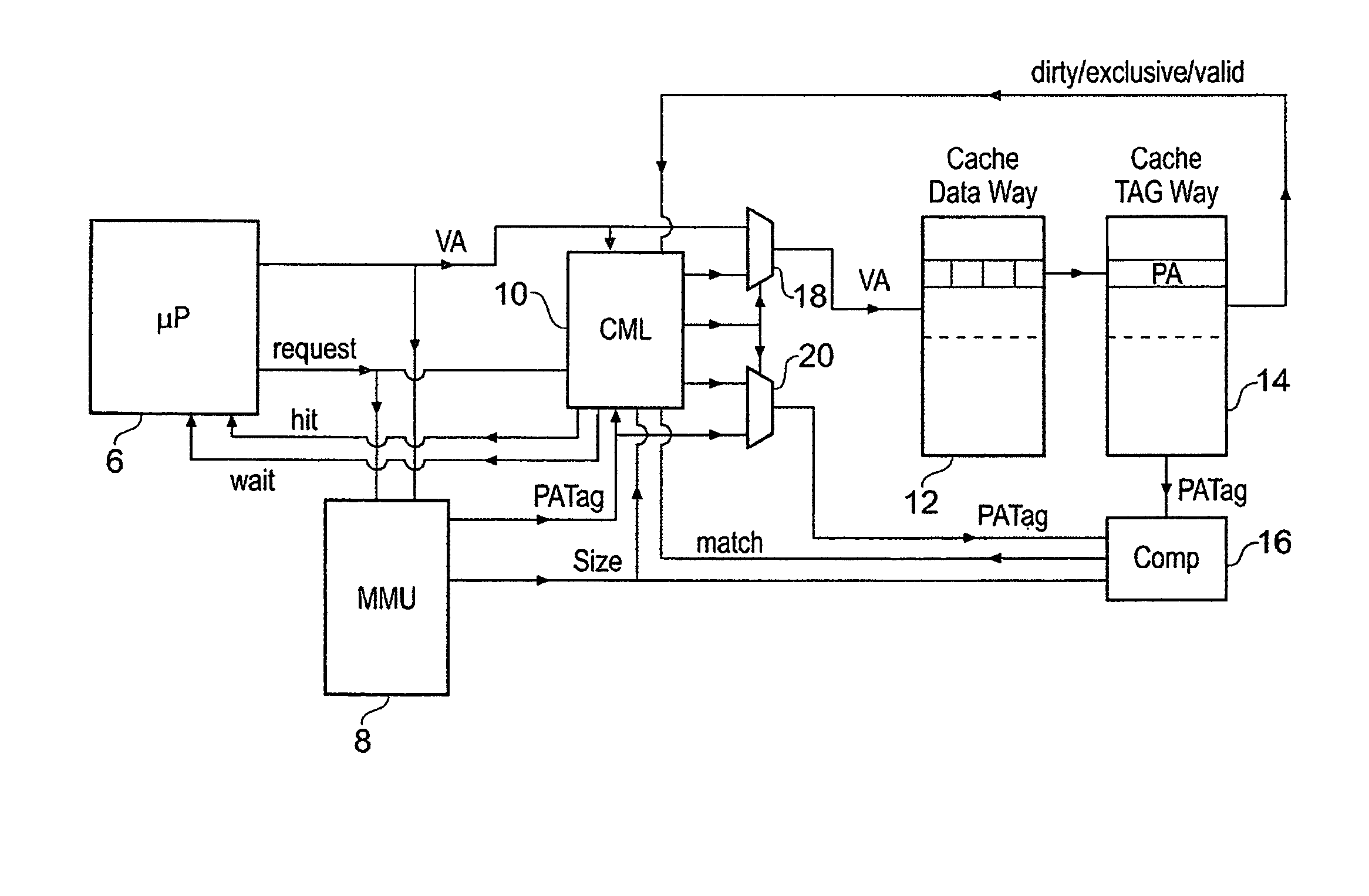 Alias management within a virtually indexed and physically tagged cache memory