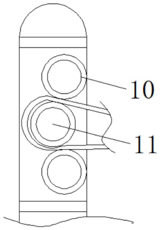 Auxiliary net hauling device of fishing boat net hauler