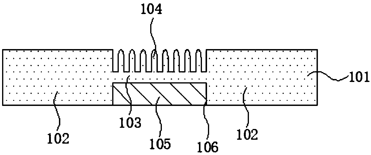 Foldable backboard structure and display device