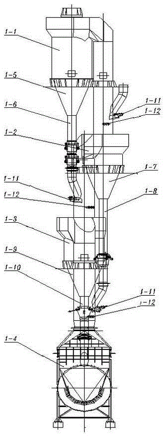 A device and preparation process for producing spodumene