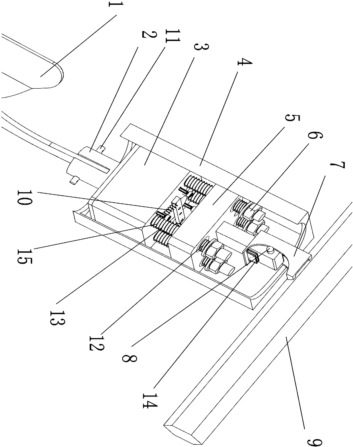 Self-excited vibration generating device for soil rotary tillage blade and soil rotary tiller roller