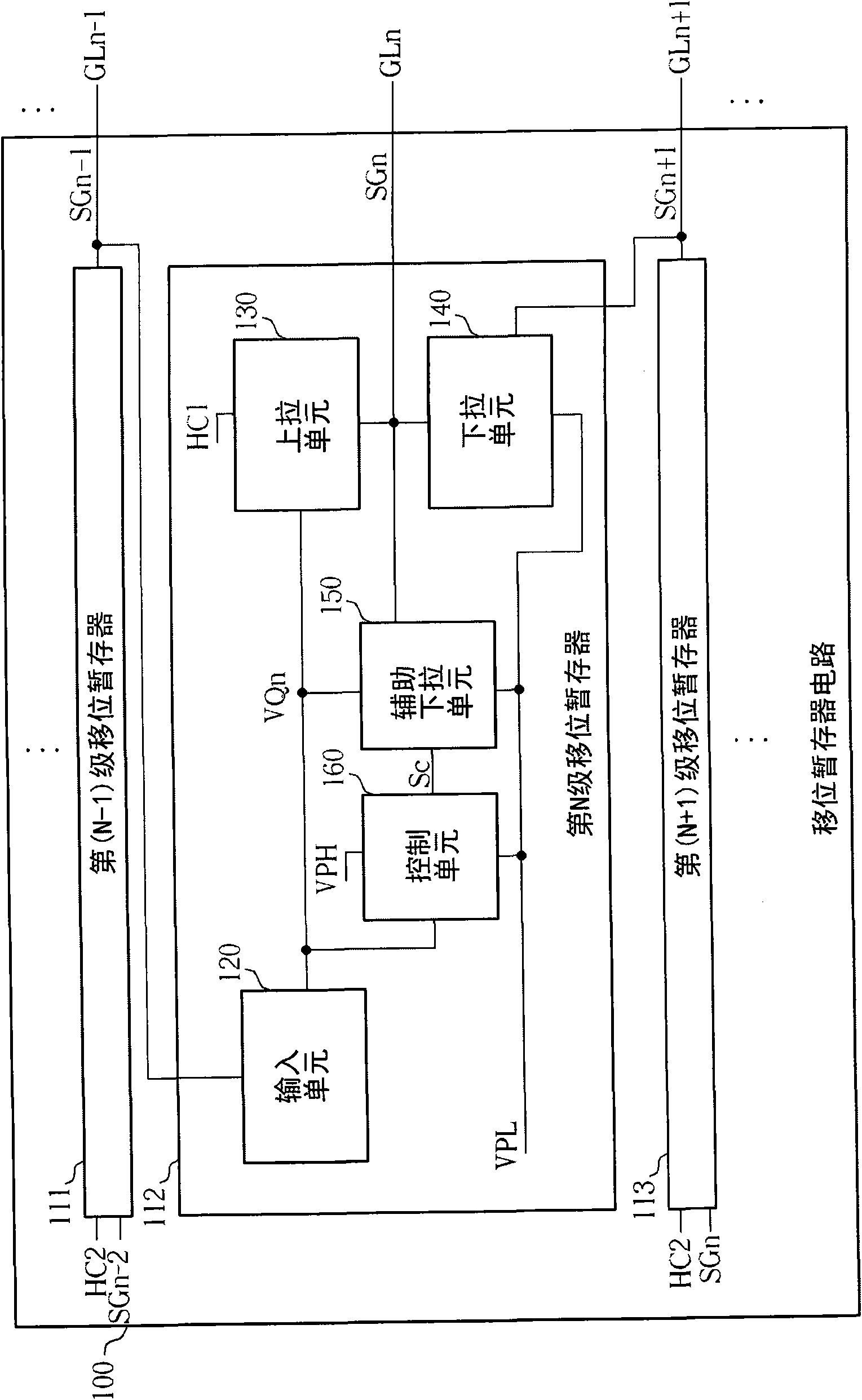 Shift registor circuit