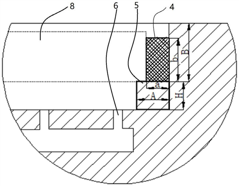 Tray with air bridge structure and epitaxial growth method