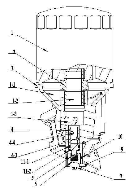 Oil filter assembly