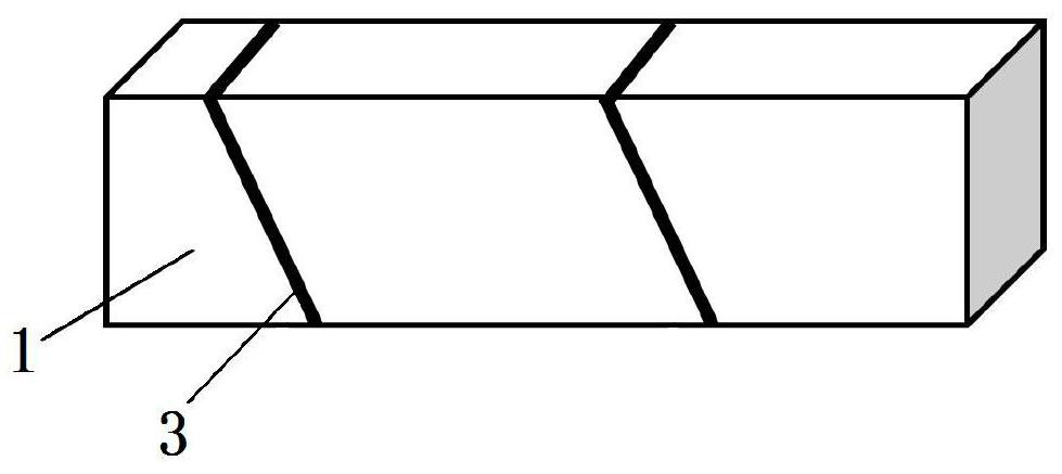 A single crystal diamond substrate structure and its splicing processing method