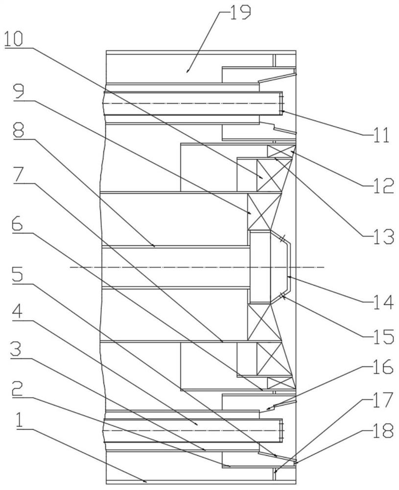 A decoupling gas burner and its use method