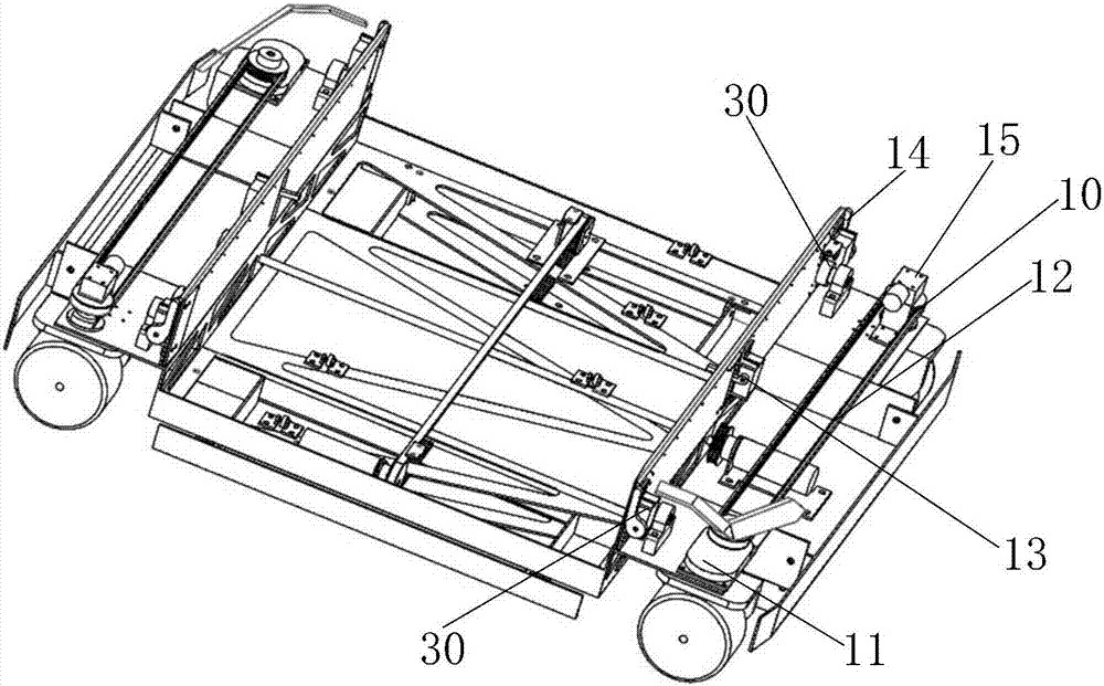 Intelligent warehousing carrying vehicle