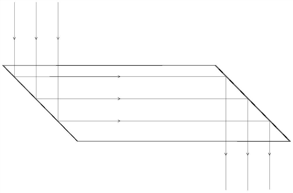 Optical Device Structure and Processing Method of Miniature Double Parallel Reflecting Surfaces