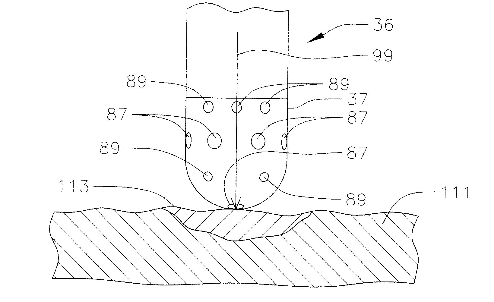 Catheter with omni-directional optical tip having isolated optical paths