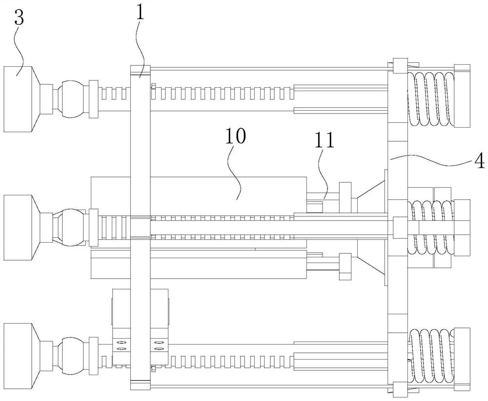 Irregular workpiece clamping device