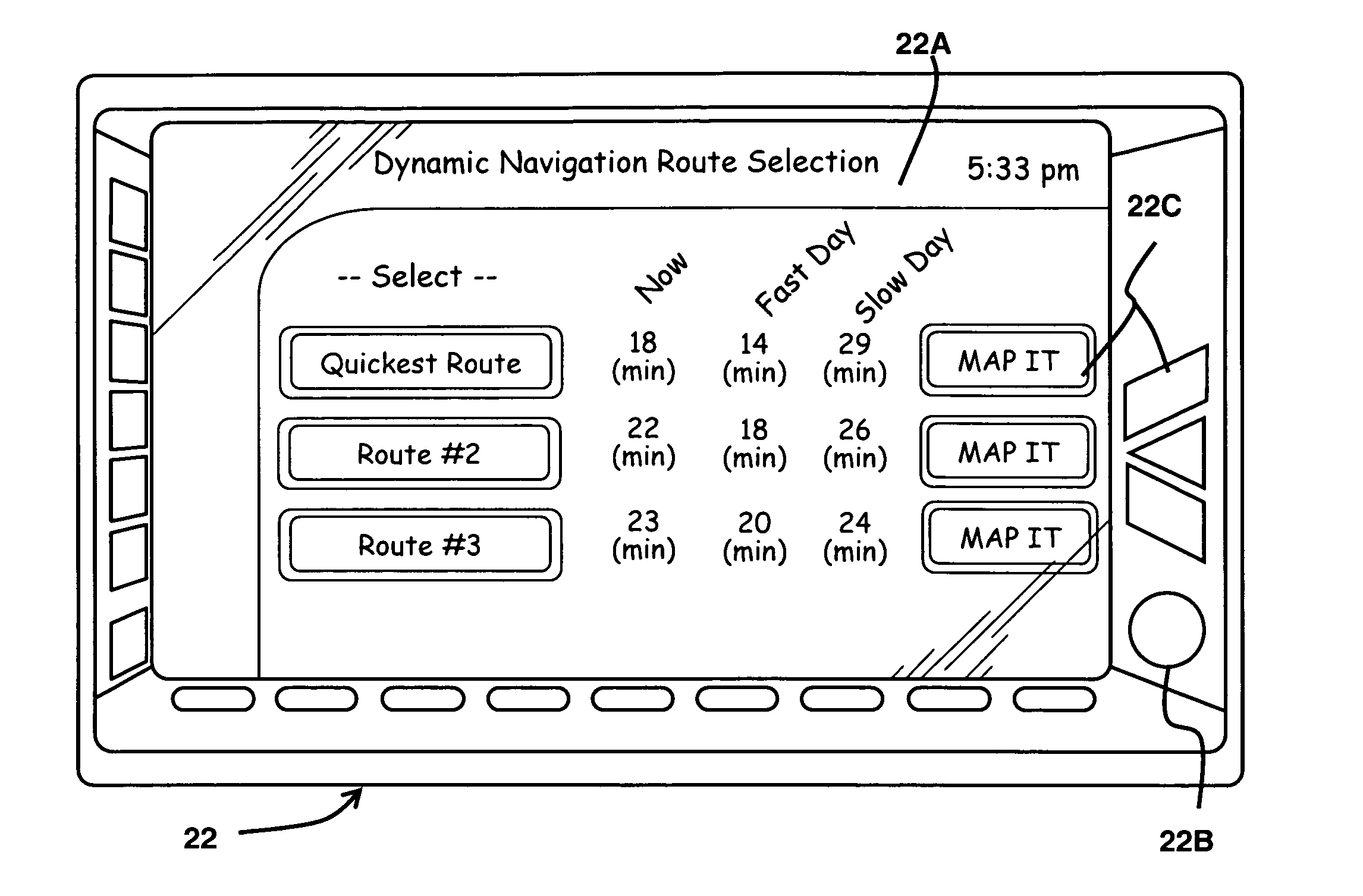 Traffic navigation system